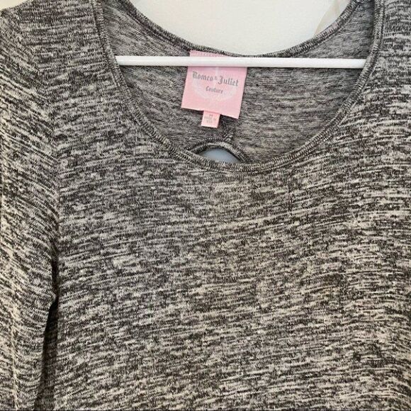 Romeo & Juliet Couture Long Sleeve High Low Dress - Picture 2 of 5